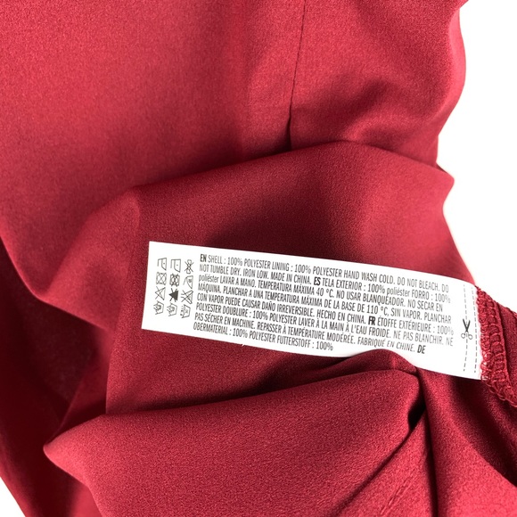 Endless Rose red slip dress NWOT - Picture 5 of 5